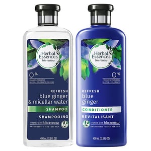 Herbal Essences Shampoo Purify Micellar Water & Blue Ginger 400ml + Conditioner 400ml