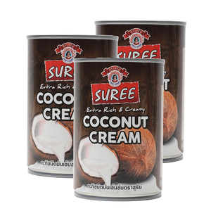 Suree Coconut Cream Value Pack 3 x 400ml