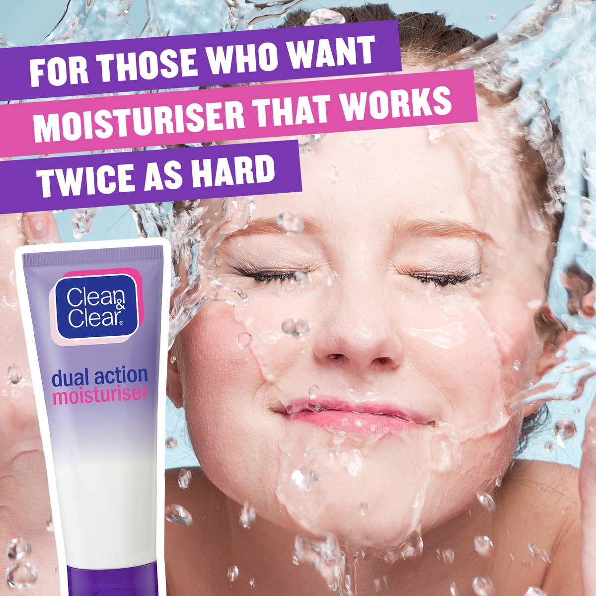 Clean & Clear ® dual action moisturizer