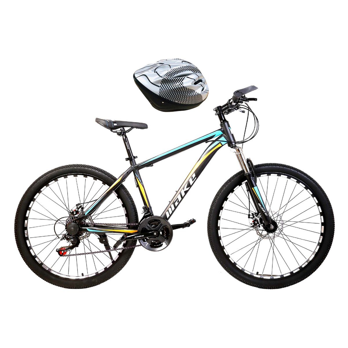 Buy Skid Fusion Bicycle 26 MB729 Assorted Colors Online at Best Price | Bikes & Cycles | Lulu UAE in Saudi Arabia