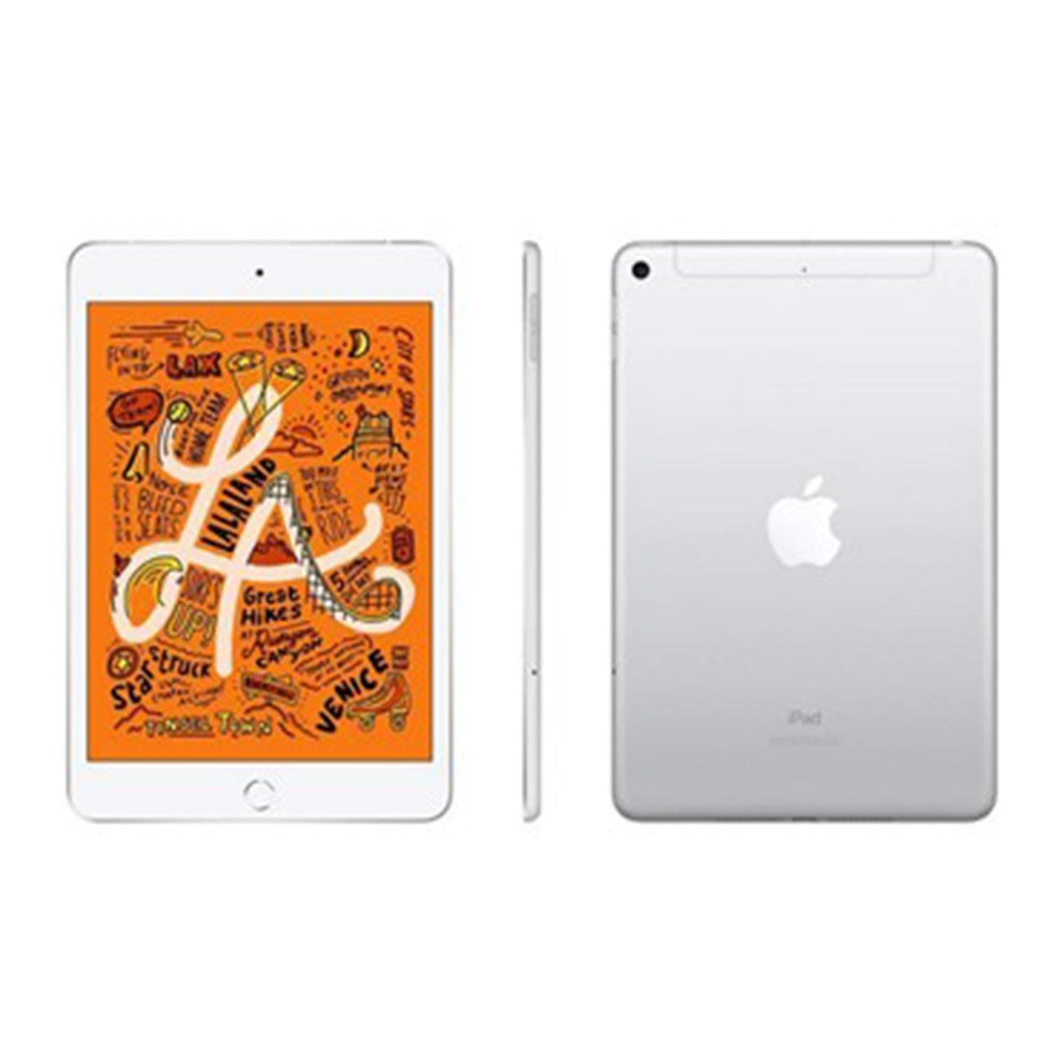 Apple iPad Mini (Wi-Fi + Cellular, 64GB) Silver