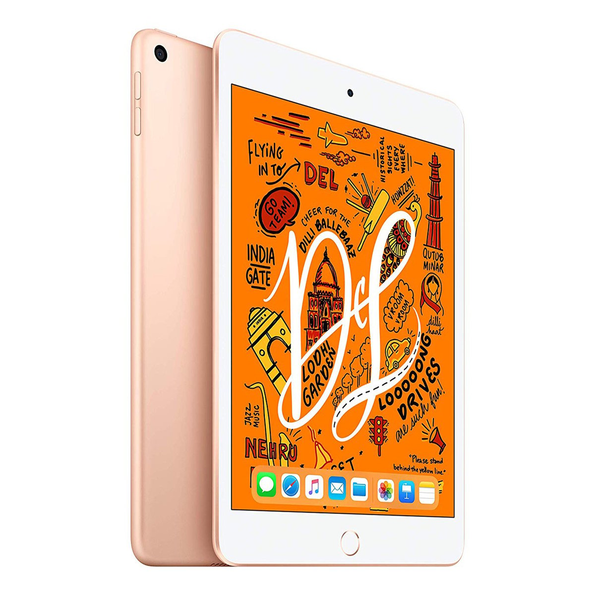 Apple iPad Mini (Wi-Fi + Cellular, 64GB) Gold