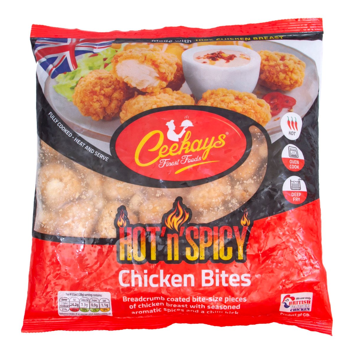 Ceekay's Hot n Spicy Chicken Bites 500 g