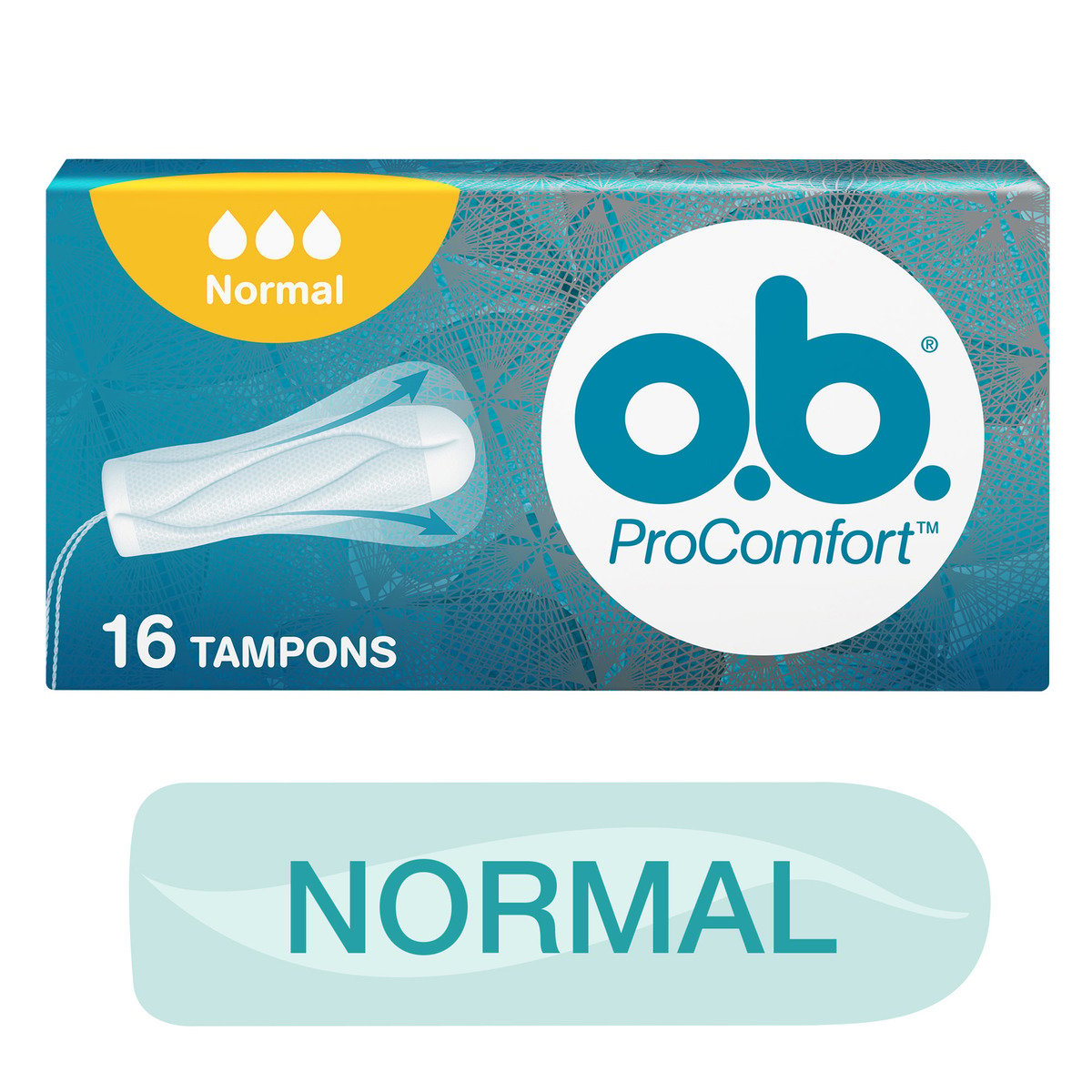 o.b. ExtraProtect Normal Tampons, 56 Pcs