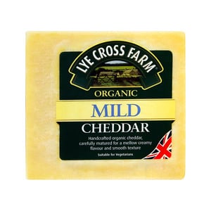Lye Cross Farm Organic Mild Cheddar 200g