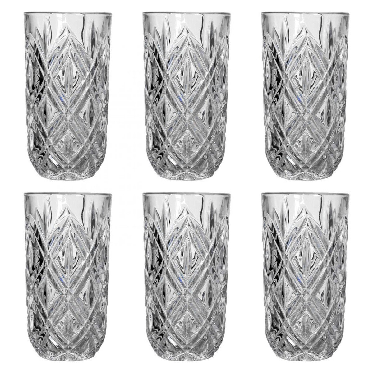 Cristal Collection Glass Venice 6pcs