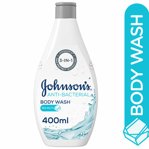 Johnson's Body Wash Anti-Bacterial Sea Salts 400ml