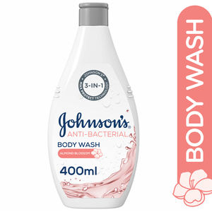 Johnson's Body Wash Anti-Bacterial Almond Blossom 400ml