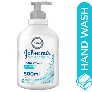 اشتري قم بشراء جونسون 3 x 1 سائل تنظيف اليدين مضاد للبكتيريا بملح البحر 500 مل Online at Best Price من الموقع - من لولو هايبر ماركت Liquid Hand Wash في الامارات