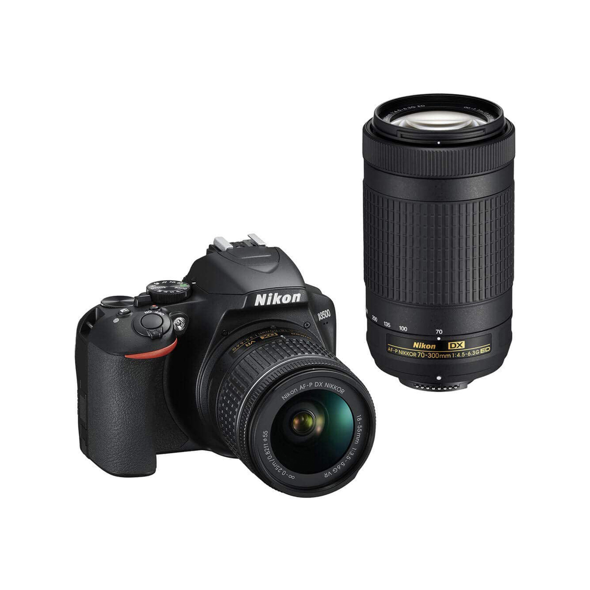 Nikon DSLR Camera D3500 + 18-55VR + 70-300mm