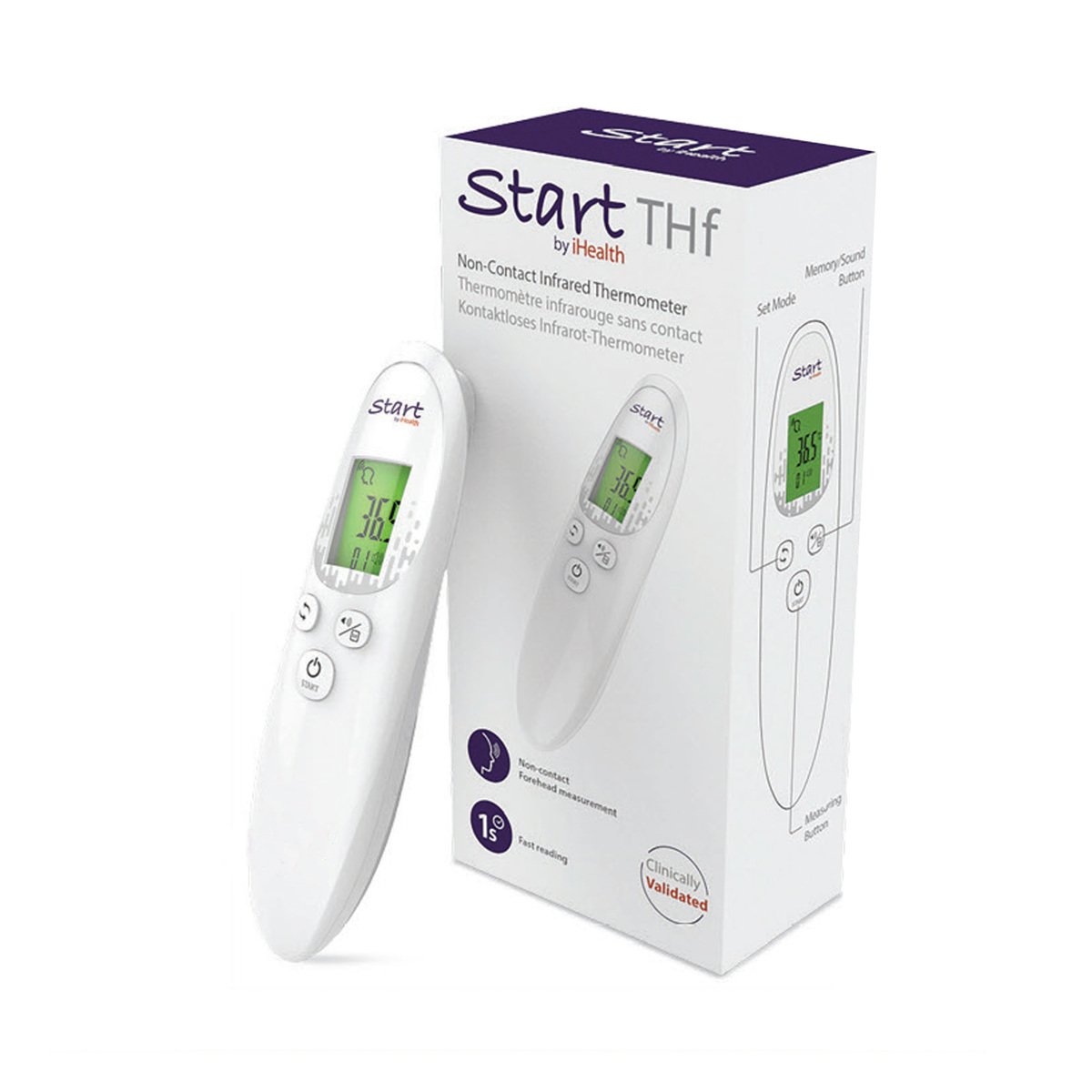 iHealth Forehead infrared thermometer MDI 1901