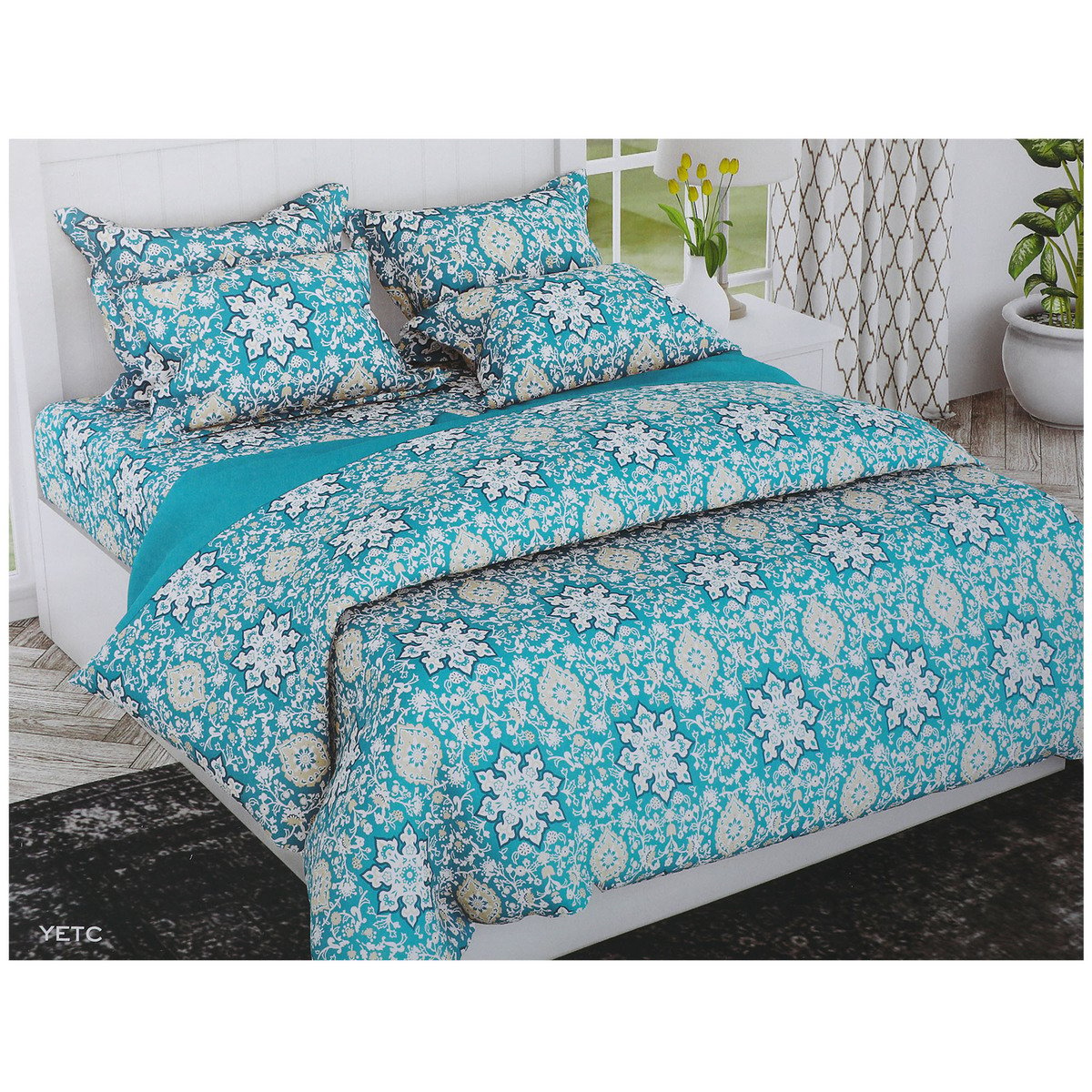 Laura Home Bed Sheet Queen 3pcs Set 240x260cm Assorted Colors