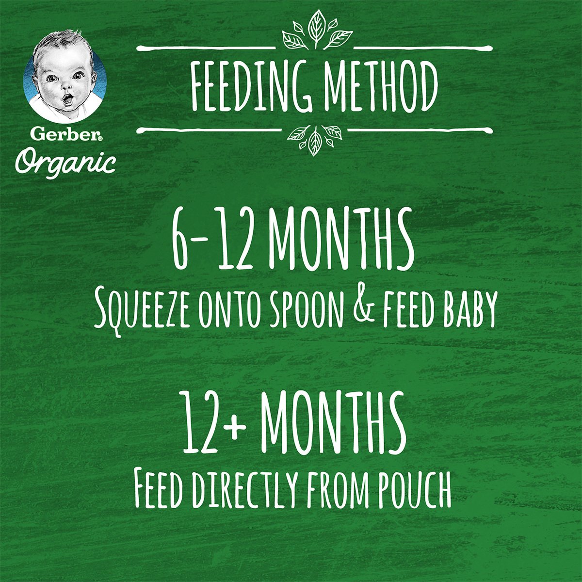 Gerber Baby Food Organic Apple From 6 Months 90g
