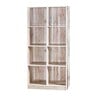 Maple Leaf Home Book Shelf LO2054 Size: L77.5xW30xH167cm Oak
