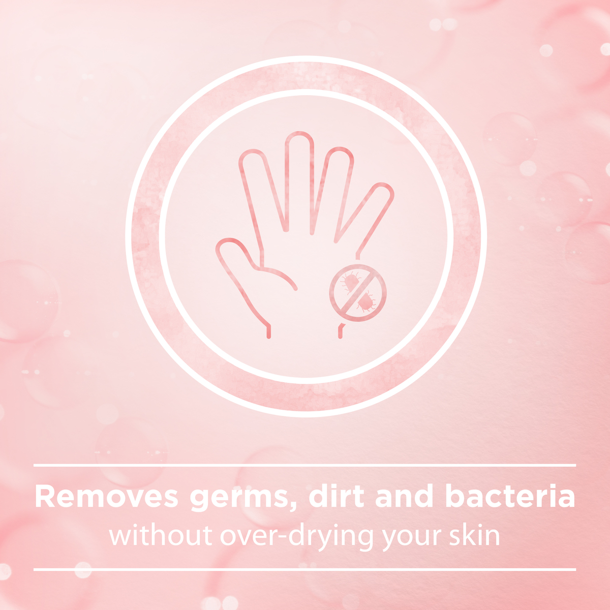 جونسن 3 في 1 سائل تنظيف اليدين مضاد للبكتيريا بزهر اللوز 500 مل