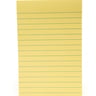 3M Post-it Notes Yellow Lined 3 7/8inchx5 7/8inch 100 Sheets