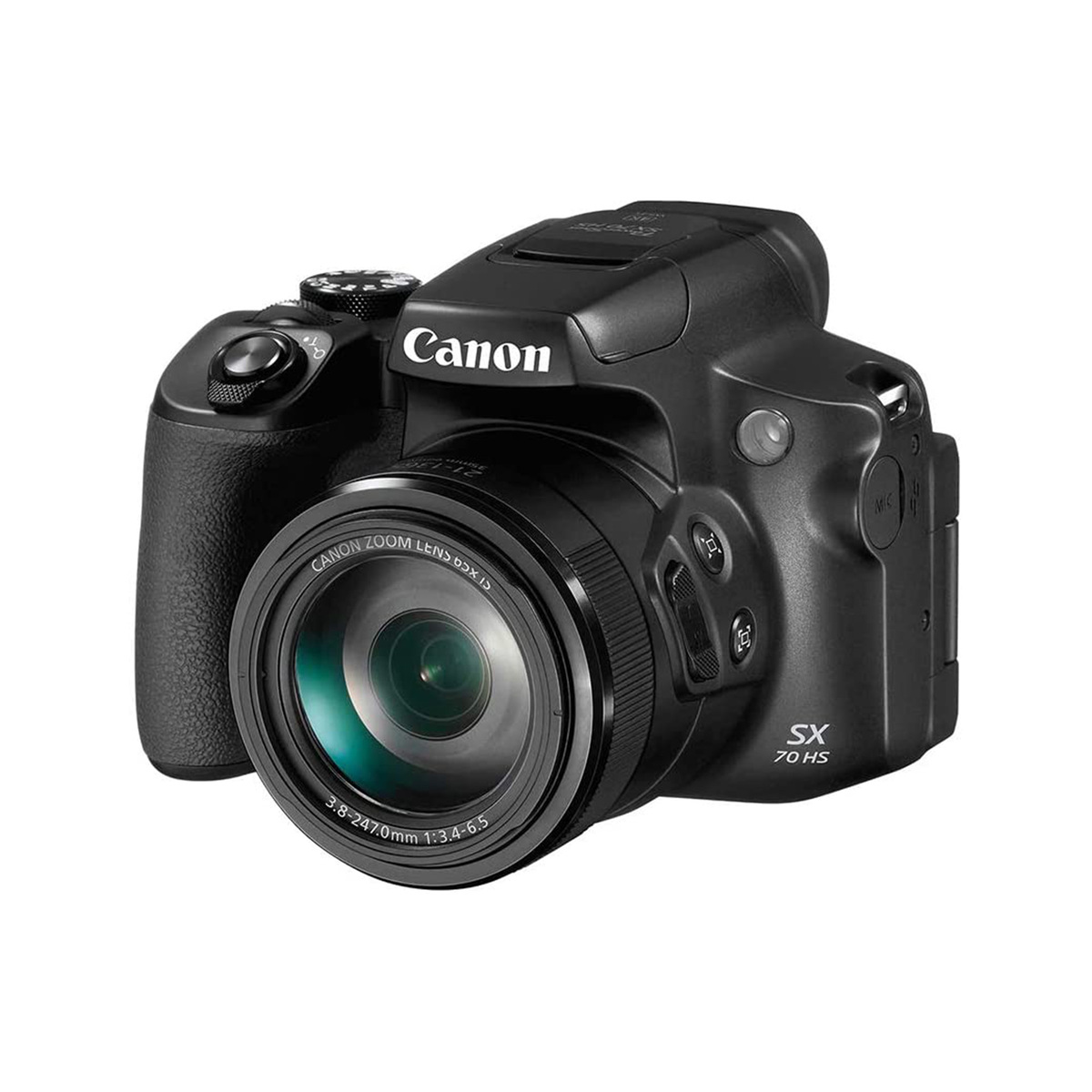 Canon Digital Camera PowerShot SX70 HS 20.3MP Black