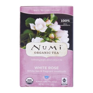 نومي شاي الورد الأبيض العضوي 16كيس