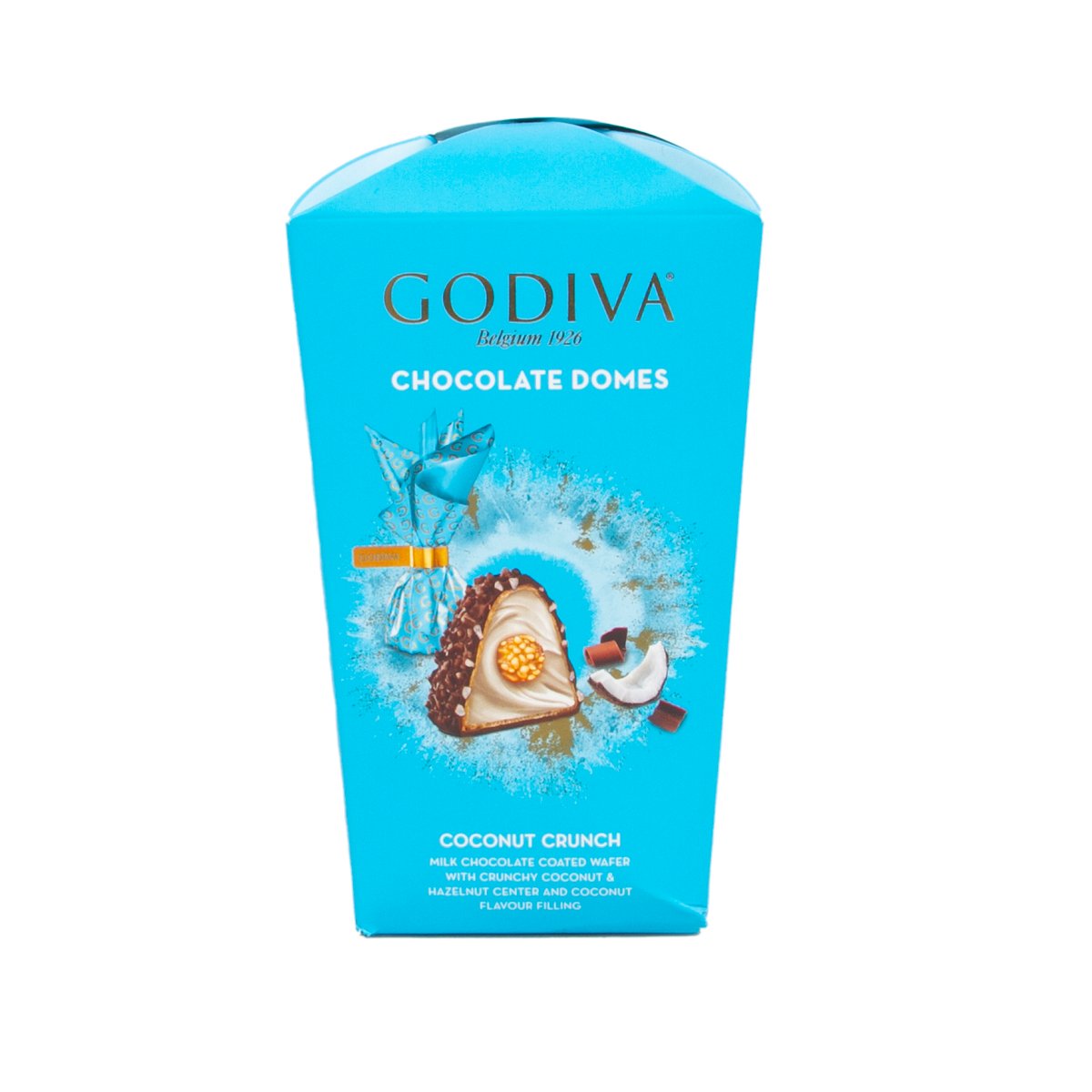 Godiva Chocolate Domes Coconut Crunch 130 g