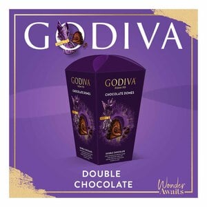 Buy Godiva Chocolate Domes Double Chocolate 130 g Online at Best Price | Boxed Chocolate | Lulu KSA in Kuwait