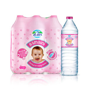 Al Ain Bambini Bottled Drinking Water 1.5Litre