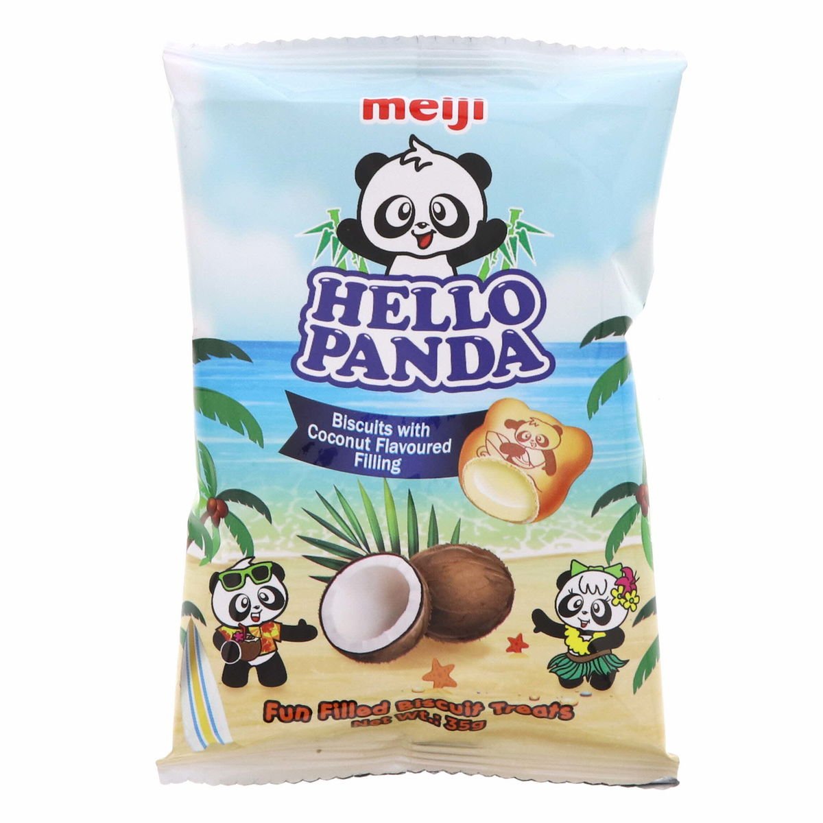 Meiji Hello Panda Coconut Biscuits 35 g