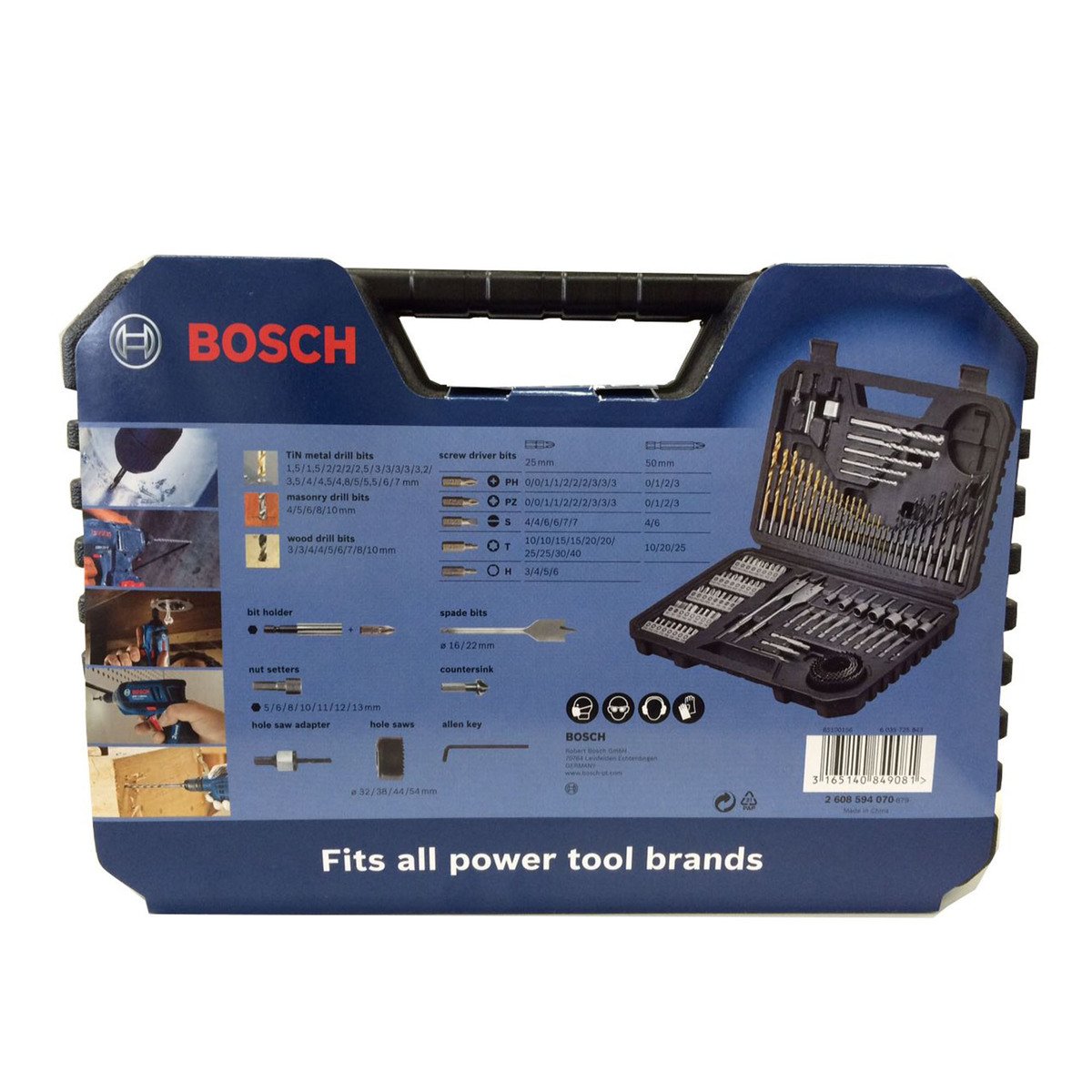 Bosch Professional Drill Bits + Screw Driver Bits Set 103pcs