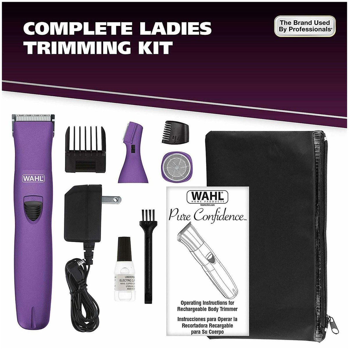 Wahl Pure Confidence Women's Grooming Kit 9865-127