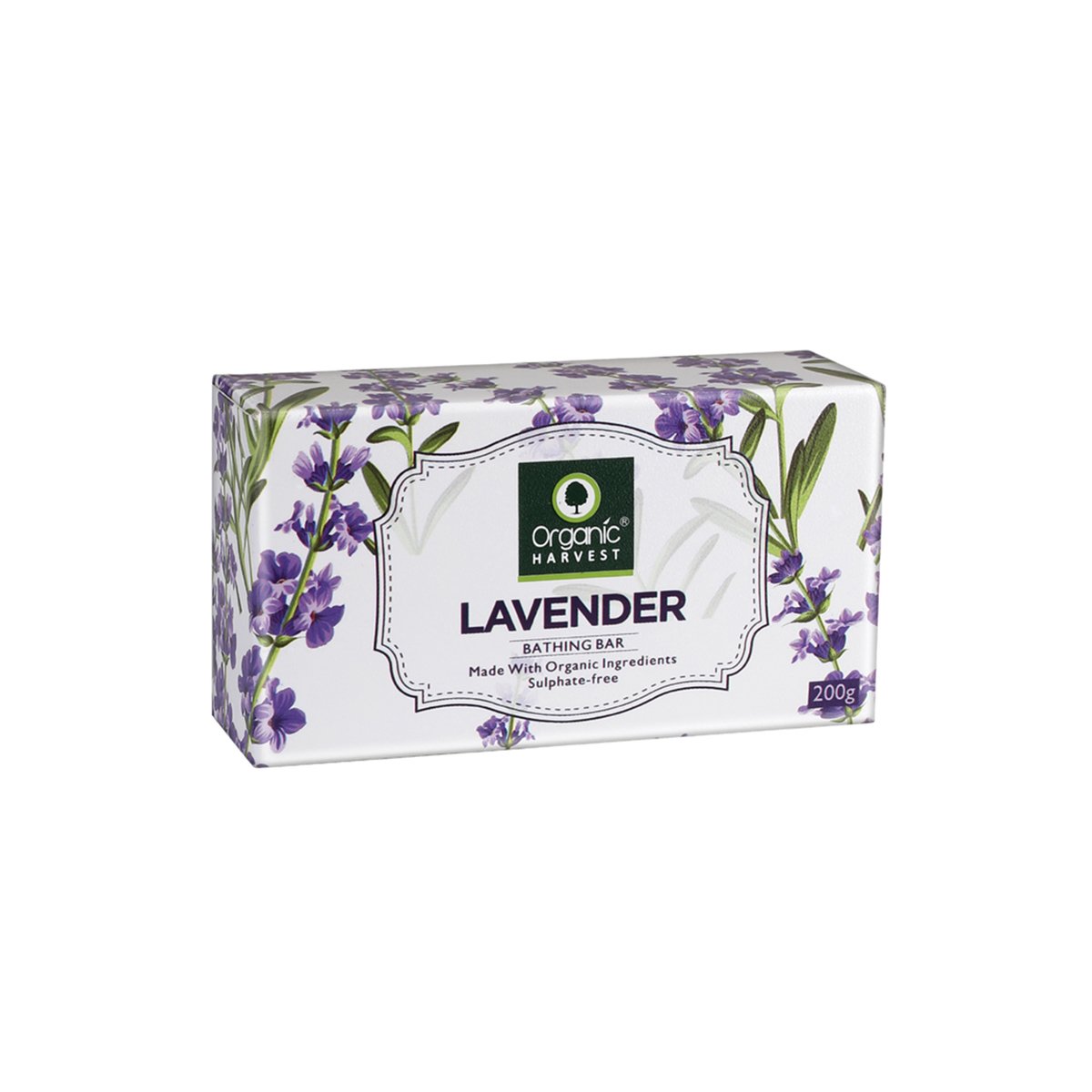 Organic Harvest Lavender Bathing Bar 200 g