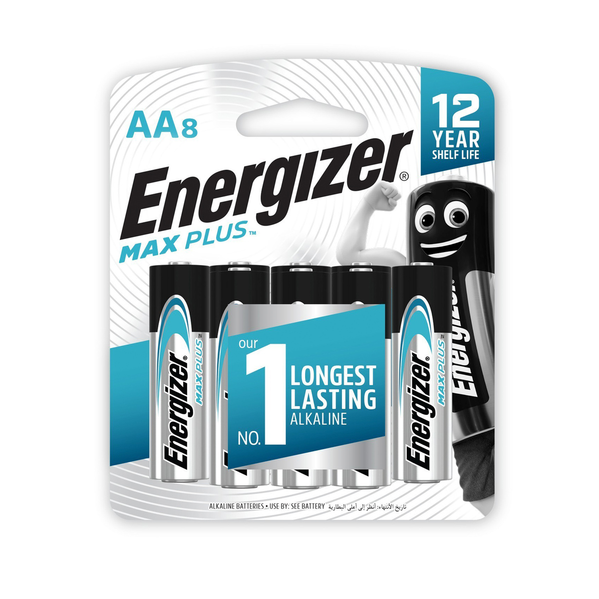 Energizer Max Plus AA Battery 8pcs