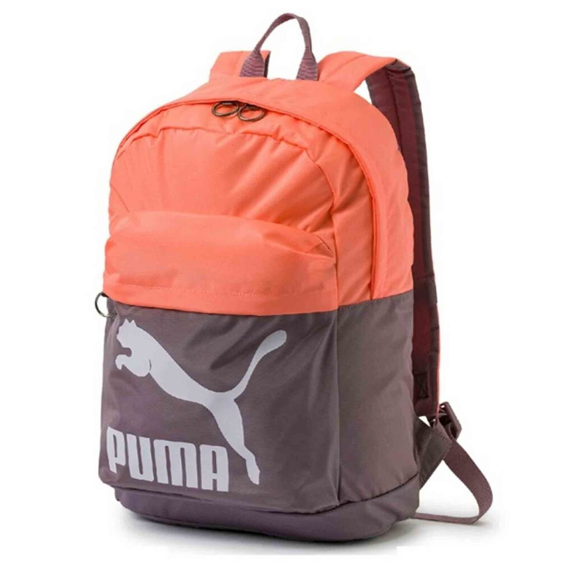 PUMA Originals Backpack Orange Grey 07479917