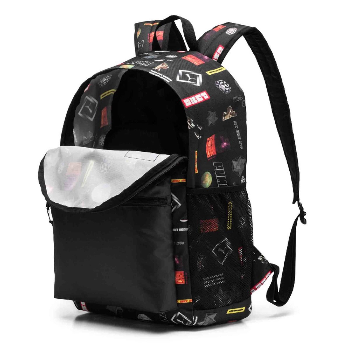 PUMA Academy Backpack Black Logo 07573304