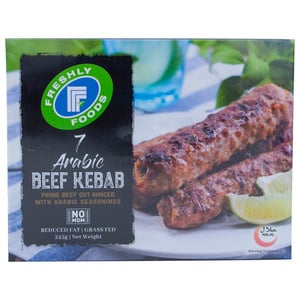 Freshly Foods 7 Arabic Beef Kebab 245g