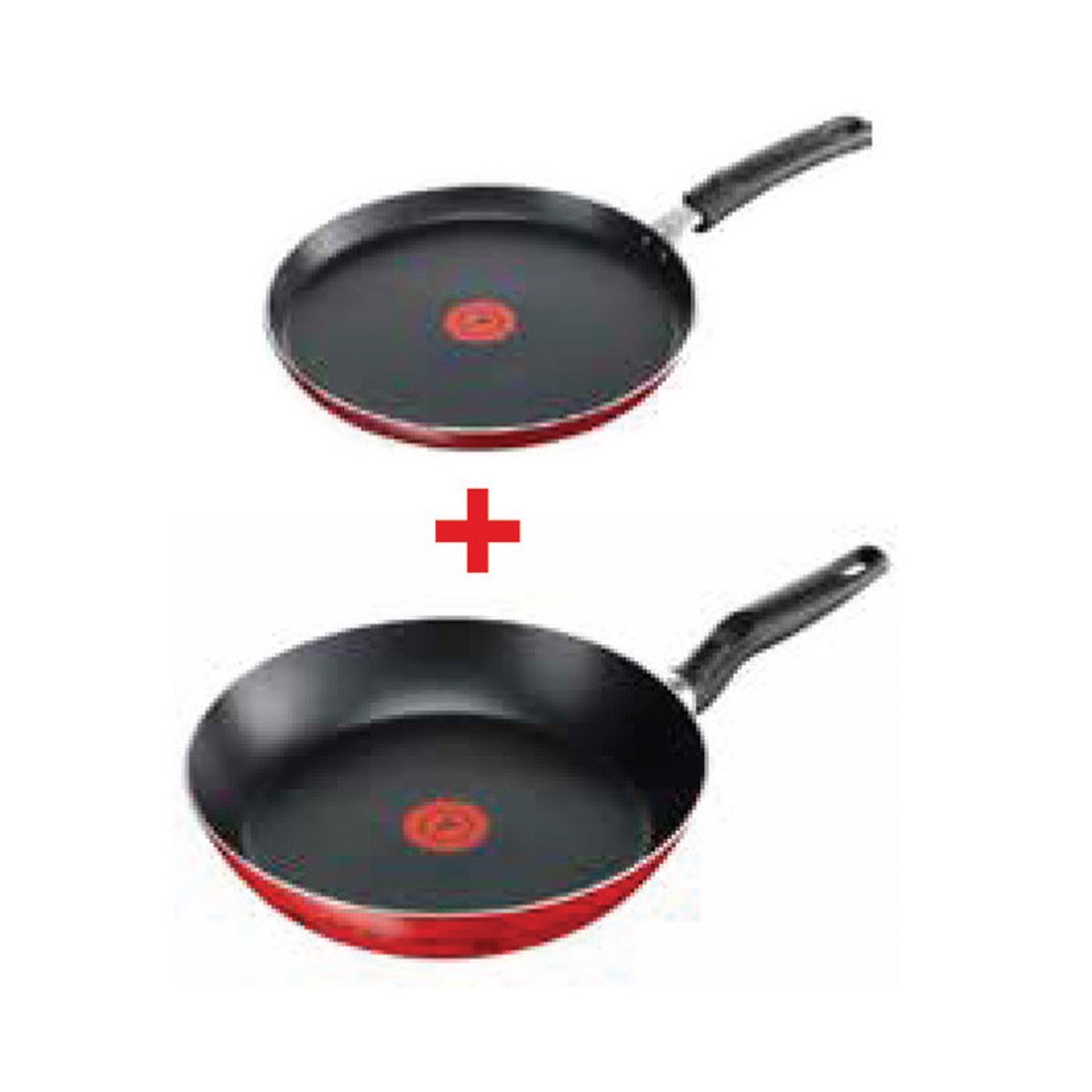 Tefal Simplicity Pan with Essential CDF Fry Pan, 25+24 cm