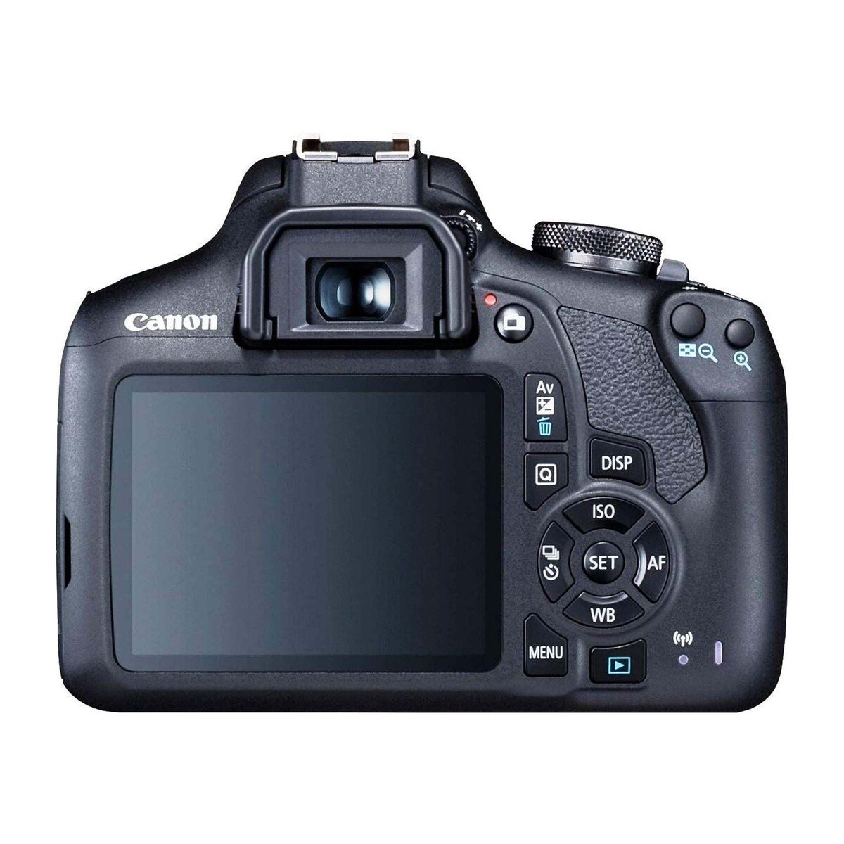 كاميرا كانون  EOS 2000D  دي اس ال ار عدسة EF-S 18-55 مم  - اسود