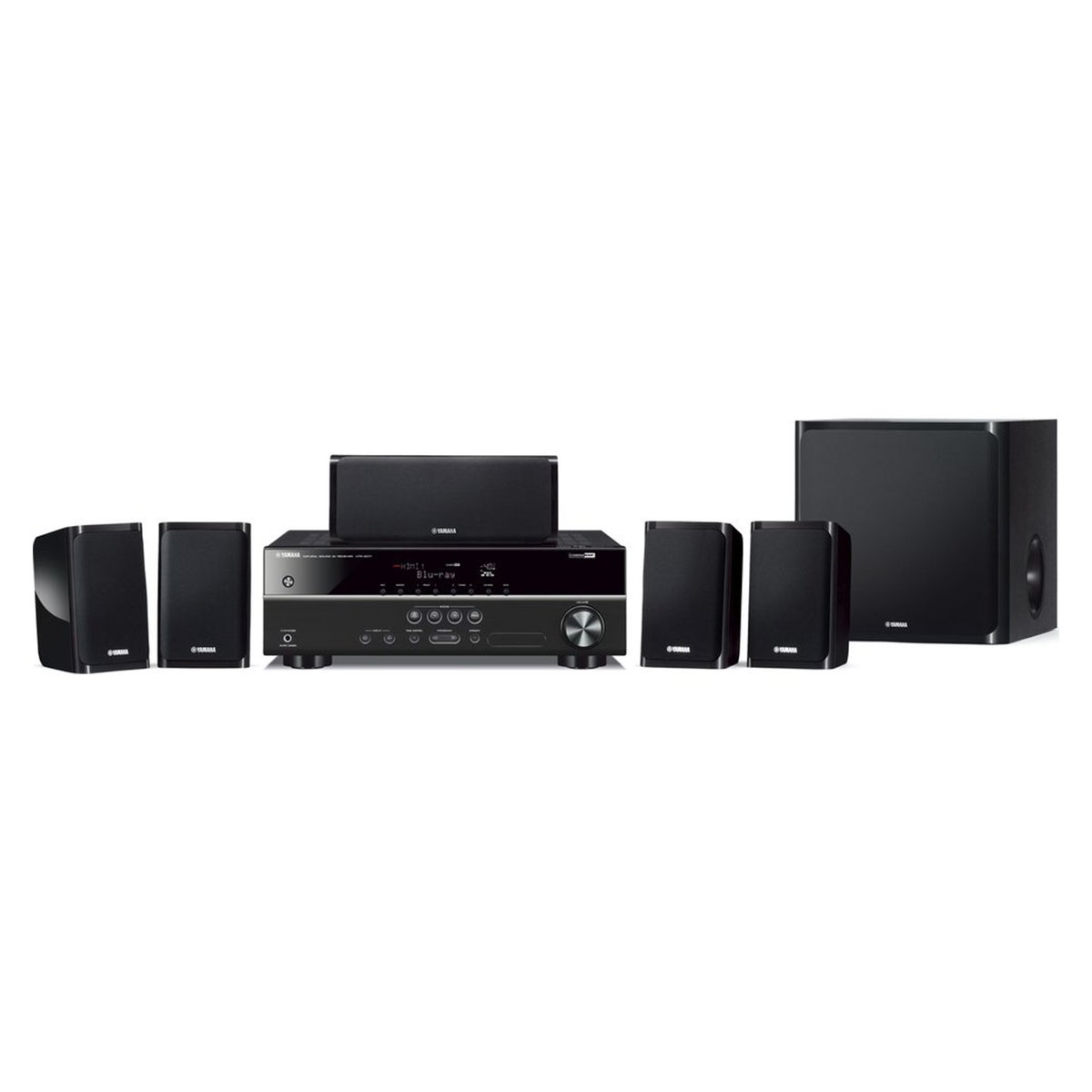 Yamaha Home Theater Systems 5.1 Channel YHT-1840 Black