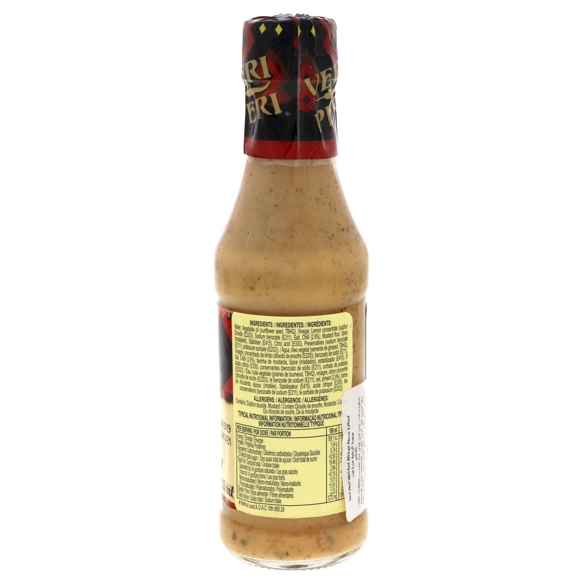 Veri Peri Veri Hot African Sauce 125 ml