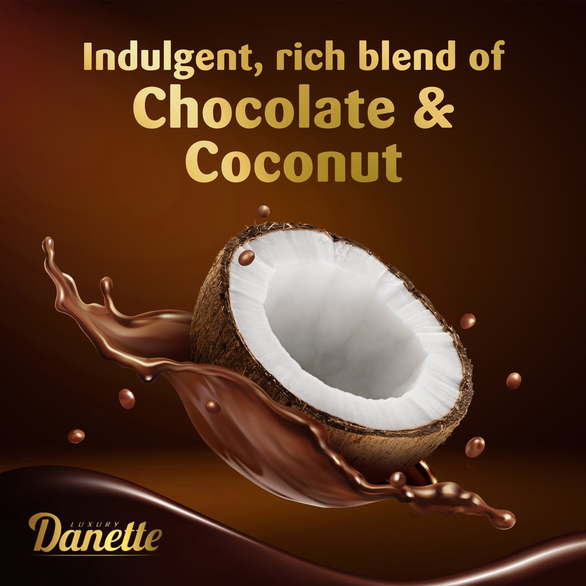 Danette Dessert Coconut Chocolate Flavour 120 g