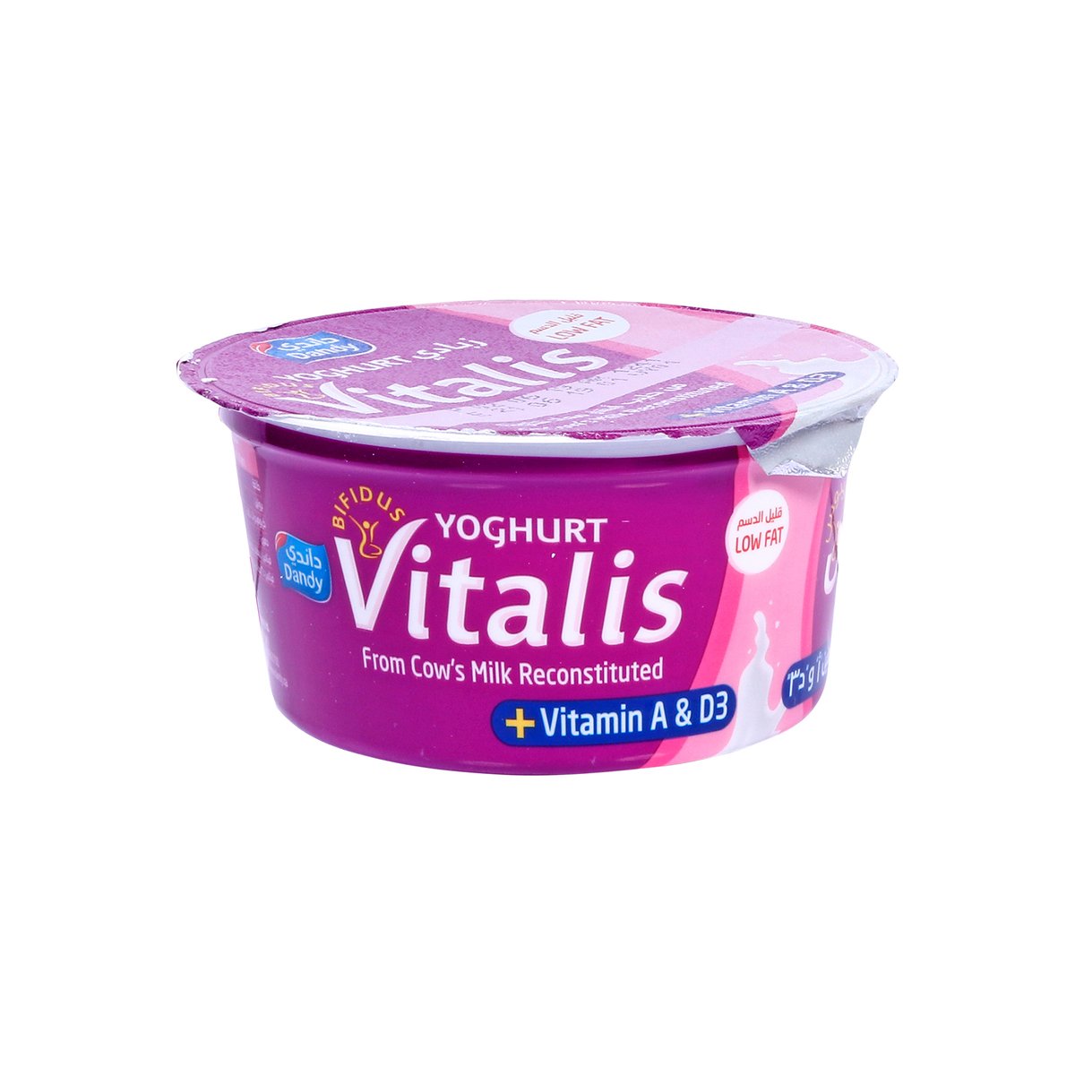 Dandy Vitalis Yoghurt Low Fat 160g