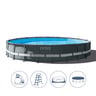 Intex Round Above Ground Pool With Ultra Xtr Frame 26334 20Ft