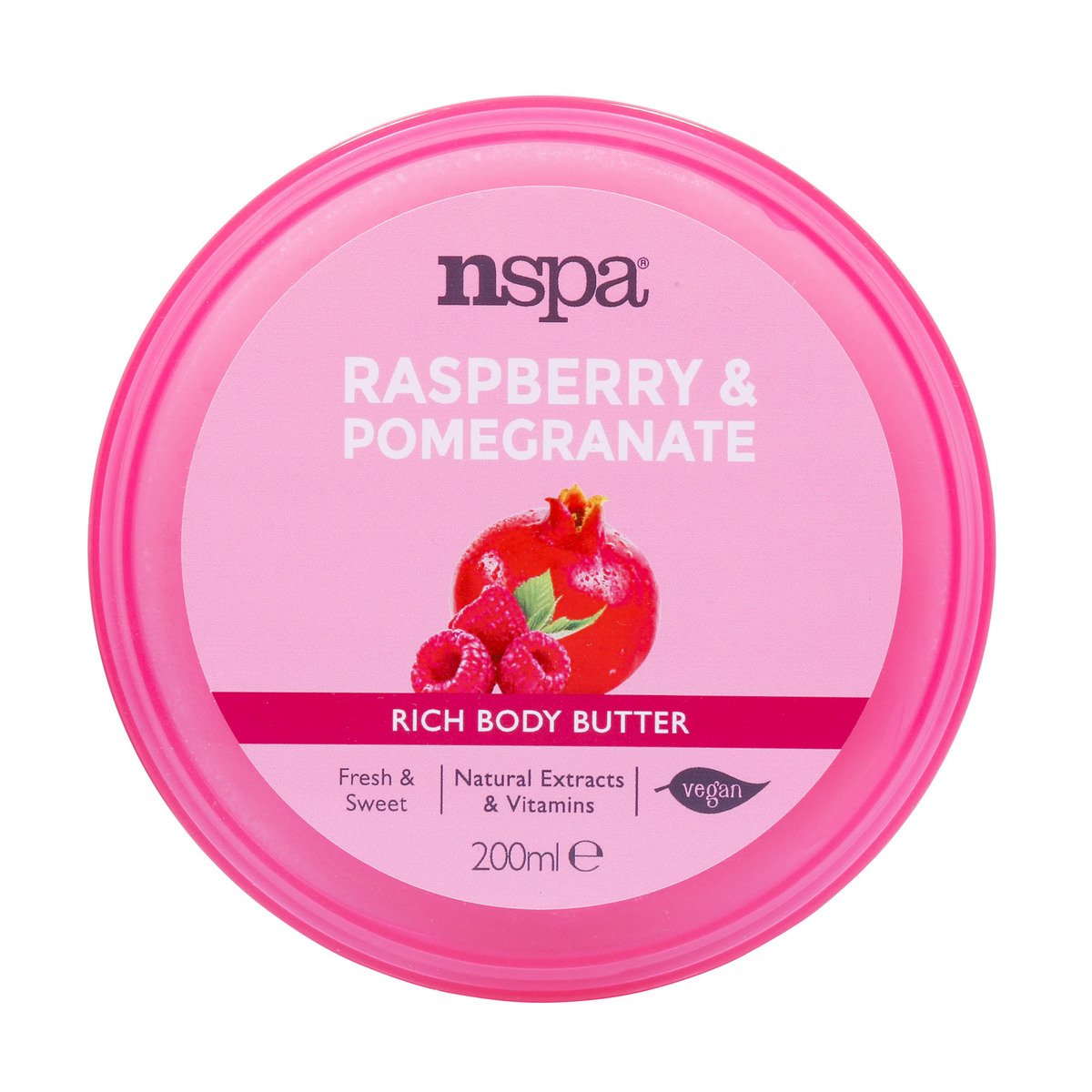 NSPA Rich Body  Butter Raspberry & Pomegranate 200 ml