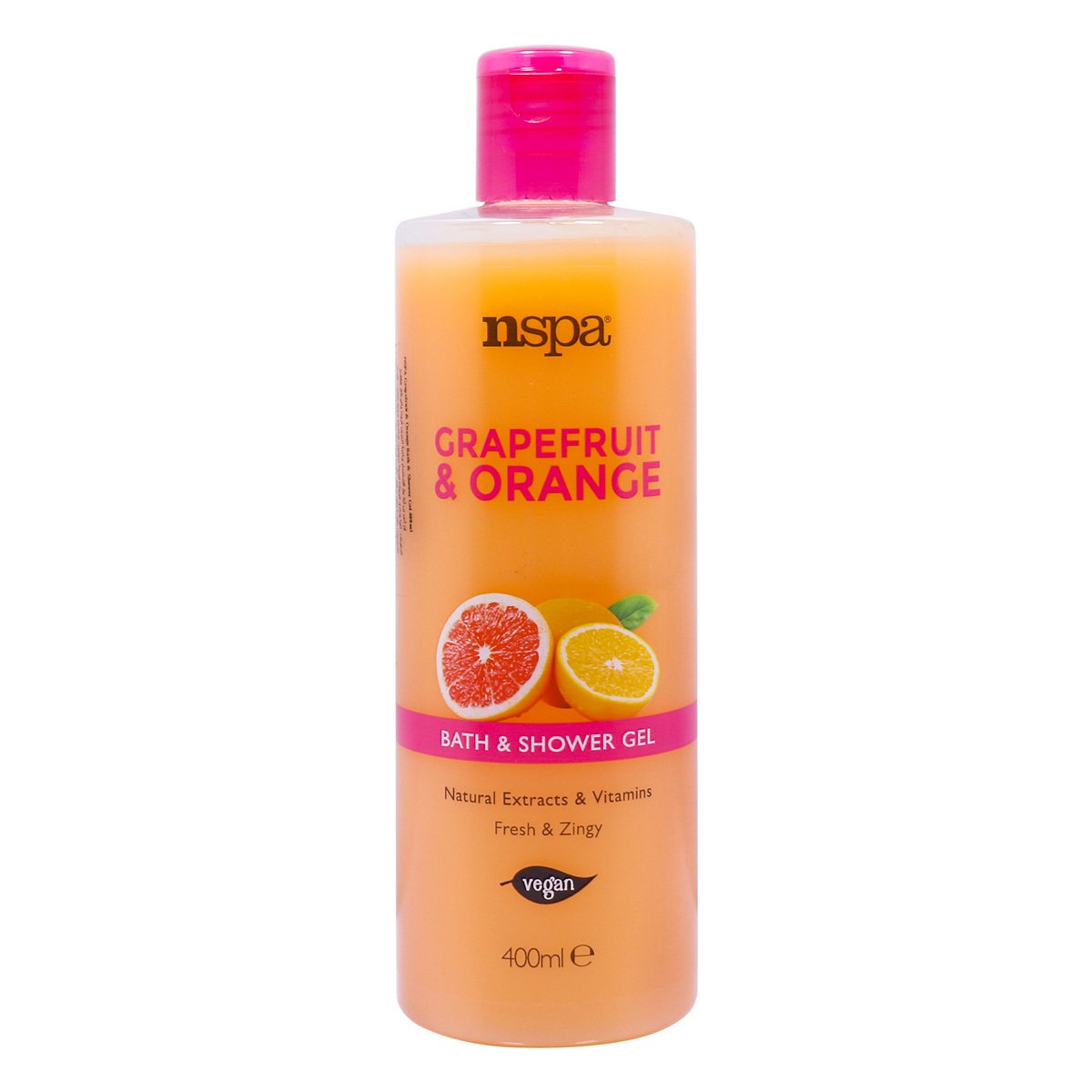 Nspa Bath & Shower Gel Grapefruit& Orange 400 ml