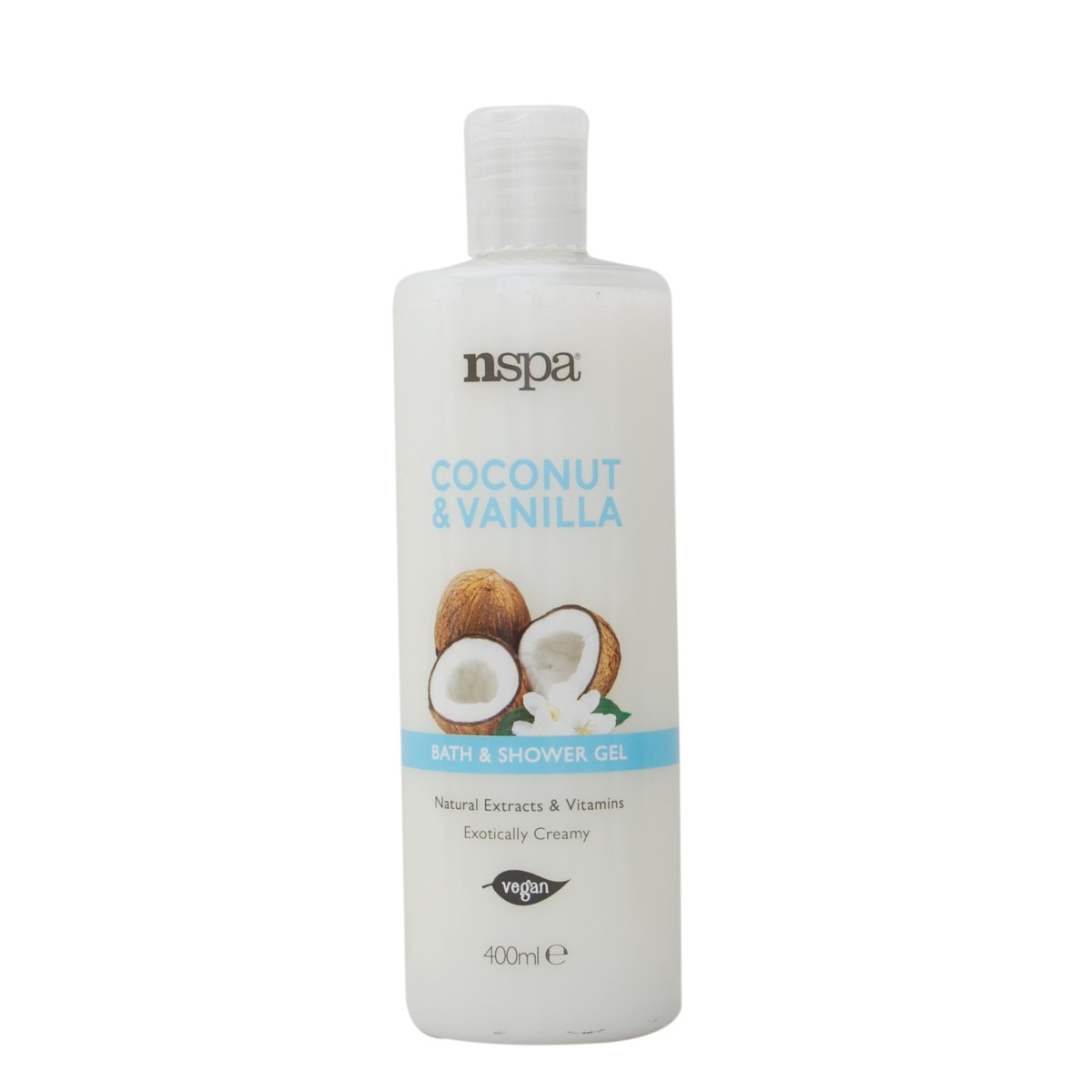 Nspa Coconut And Vanilla Bath And Shower Gel 400 ml