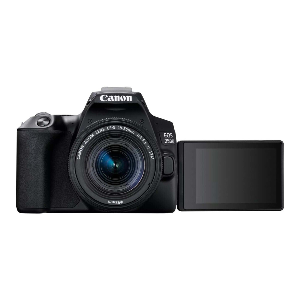 Canon DSLR Camera EOS250D 18-55mm DC Lens Black