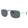 Ray-Ban Unisex Sunglass 0RB3611 Square Silver