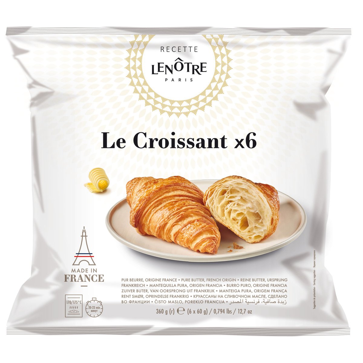 Butter Frozen Croissant 360 g