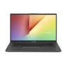 Asus Vivobook 14 A412UA-EK281T Laptop, Slate Grey - Intel i3-7020U 2.30 GHz, 4 GB RAM, 1TB HDD, Intel UHD Shared, 14 Inches LED, Windows 10, Eng-Arb-KB