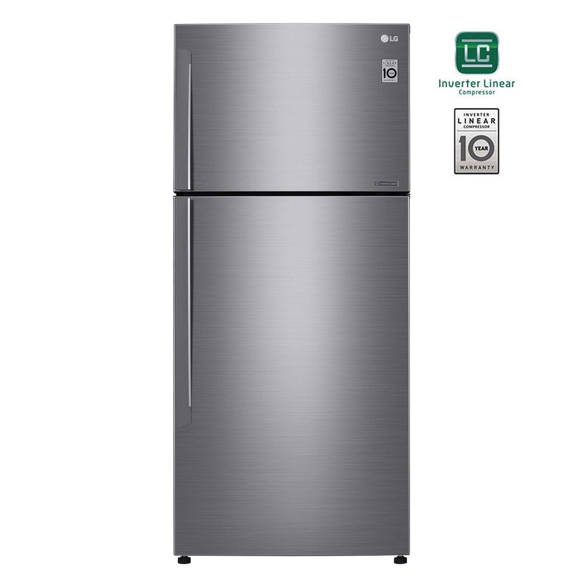 LG Double Door Refrigerator GN-C782HLCU 547Ltr, NatureFRESH™, LINEARCooling™, Multi Air Flow