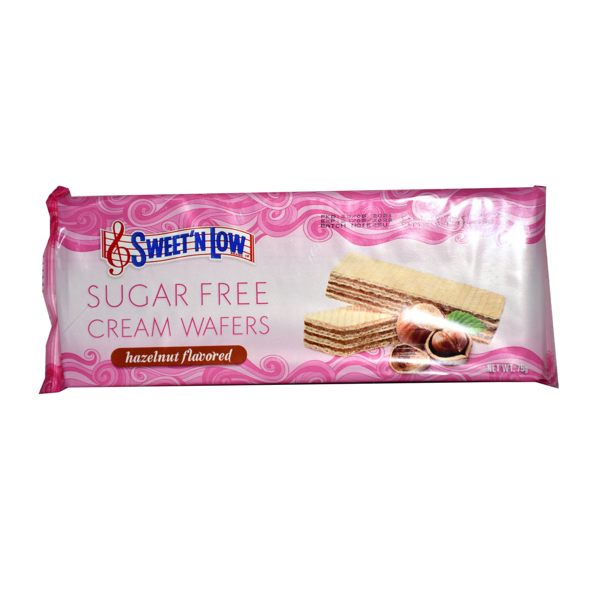 Sweet N Low Sugar Free Hazelnut Flavored Cream Wafers 75g