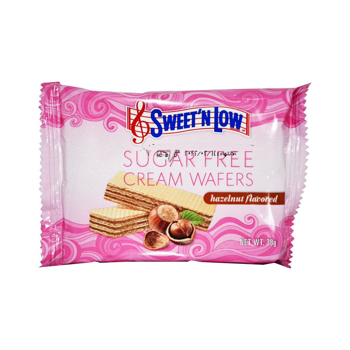 Sweet N Low Sugar Free Hazelnut Flavored Cream Wafers 38g